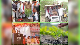सीहोर में प्रहलाद सिंह पटेल ने रोपे पौधे, पर्यावरण को लेकर दी ये सलाह