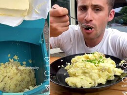 Watch: Man's Unconventional Mashed Potato Hack Leaves Internet Disgusted