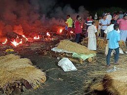 In Hooch Tragedy-Hit Tamil Nadu Village, Queue Of Bodies At Cremation Ground In Hooch Tragedy-Hit Tamil Nadu Village, Queue Of Bodies At Cremation Ground