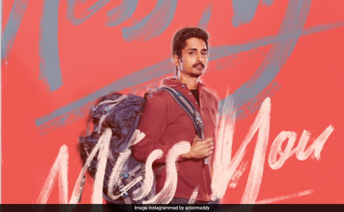 <i>Miss You</i> Poster: Madhavan Unveils First Look Of Siddharth's Film