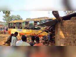 CG News: टायर फटने से दुकान में जा घुसी बस, हादसे से मचा कोहराम, दो लोगों की मौत