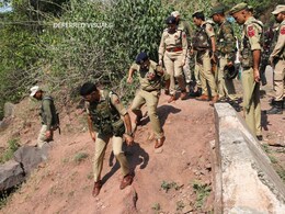 Drones Hunt For Terrorists After Attack On Bus Carrying Pilgrims In Jammu Drones Hunt For Terrorists After Attack On Bus Carrying Pilgrims In Jammu