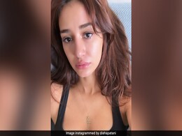 Disha Patani Is "Finally On Land" But Her Luminous Makeup Flies High Up In The Sky Disha Patani Is "Finally On Land" But Her Luminous Makeup Flies High Up In The Sky
