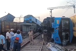 Two Loco Pilots Injured As Goods Train Hits Another In Punjab Two Loco Pilots Injured As Goods Train Hits Another In Punjab
