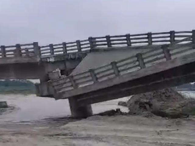 Watch: Built For Rs 12 Crore, Bridge In Bihar Collapses Before Inauguration