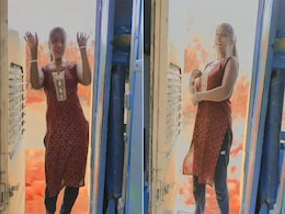 चलती ट्रेन के दरवाज़े पर डांस करते हुए रील बना रही थी महिला, Video देख भड़के लोग, बोले- जान की कीमत ही नहीं रही... चलती ट्रेन के दरवाज़े पर डांस करते हुए रील बना रही थी महिला, Video देख भड़के लोग, बोले- जान की कीमत ही नहीं रही...