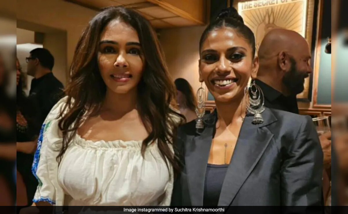 Suchitra Krishnamoorthi Shares A Pic With Cannes-Winning Actor Anasuya Sengupta