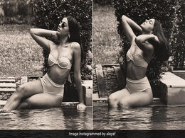 Alaya Furniturwalla Turns Her Gloomy Monsoon Days Into A Poolside Party For One In A Ruffled Swim Set Alaya Furniturwalla Turns Her Gloomy Monsoon Days Into A Poolside Party For One In A Ruffled Swim Set