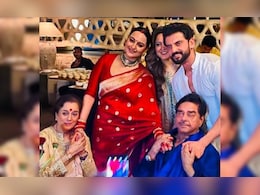 Inside Pics From Sonakshi Sinha-Zaheer Iqbal's Wedding Reception, Courtesy Dad Shatrughan Sinha