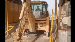 Bulldozer Driver Was Asked To Pay Toll. He Went On A Rampage