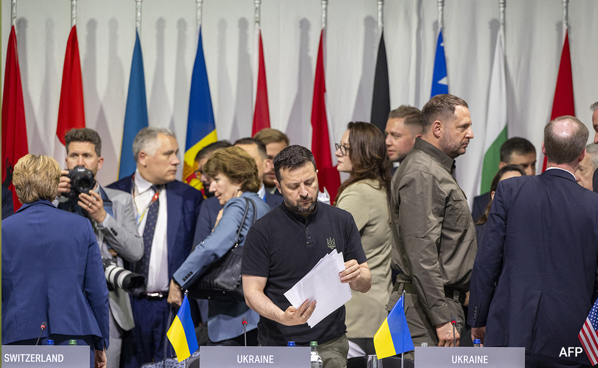 India Refrains From Associating With Ukraine Peace Summit Communique