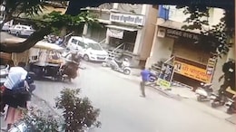 Caught On CCTV: Kolhapur Crash Sets Off 'Ghost Auto' Run, Five Injured