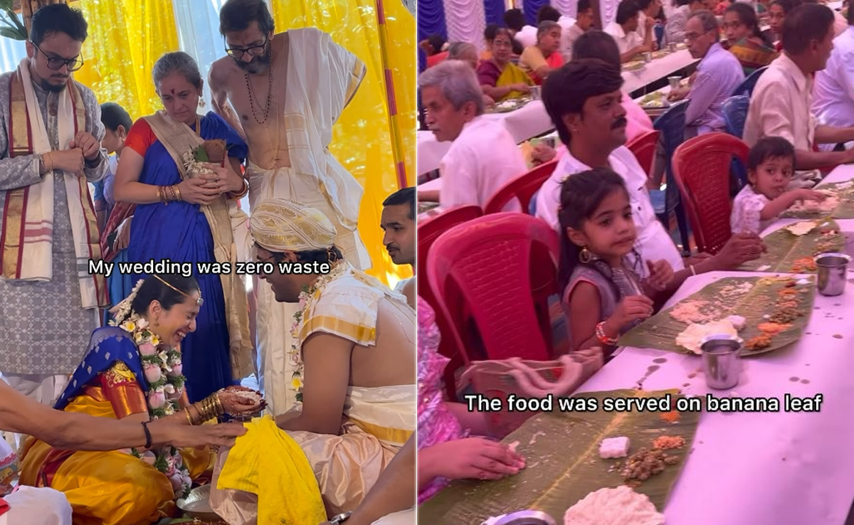 Watch: This Doctor's "Zero Waste" Wedding Is Going Viral For All The Right Reasons
