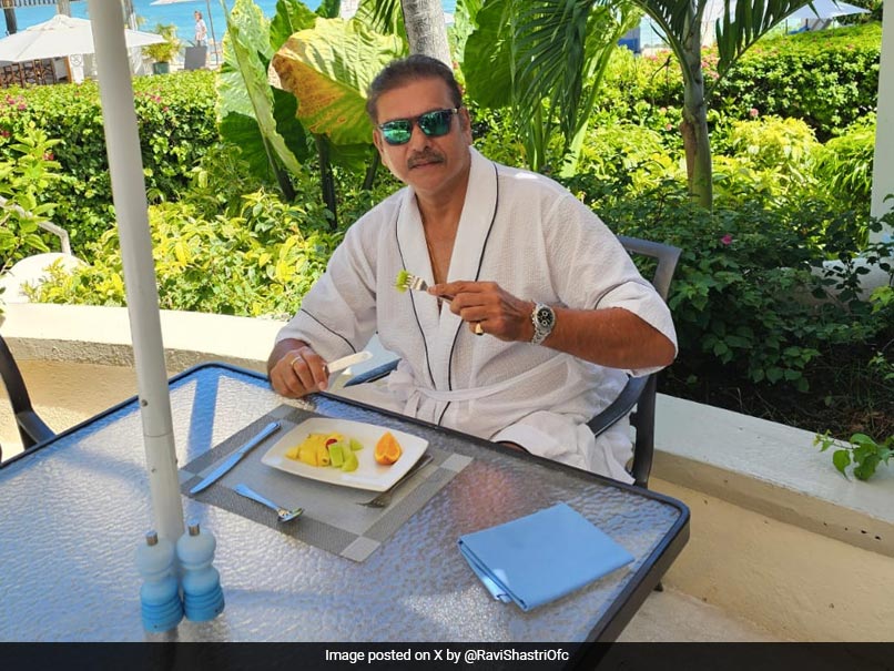 "Feeling Like A Drug Lord": Ravi Shastri's Viral Post Cannot Be Missed