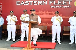 "Navy Emerging As New Power": Defence Minister Rajnath Singh Reviews Maritime Security "Navy Emerging As New Power": Defence Minister Rajnath Singh Reviews Maritime Security