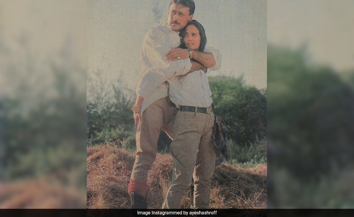 Jackie Shroff And Wife Ayesha In A Picture-Perfect Throwback Pic