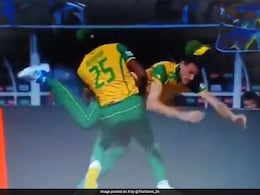 Watch: South Africa Stars Marco Jansen, Kagiso Rabada Involved In Nasty Mid-Air Collision, Medical Team Rushes In Watch: South Africa Stars Marco Jansen, Kagiso Rabada Involved In Nasty Mid-Air Collision, Medical Team Rushes In