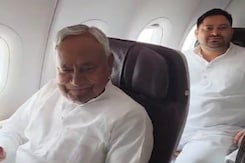 Bihar Rivals Nitish Kumar, Tejashwi Yadav On Same Flight To Delhi Bihar Rivals Nitish Kumar, Tejashwi Yadav On Same Flight To Delhi