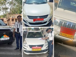 245 VIP गाड़ियों पर रिकॉर्ड कार्रवाई, पूर्व विधायक समेत कई अफसरों के कटे चालान
