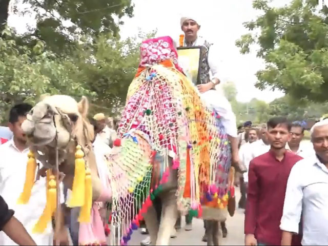 Banswara MP Rajkumar Roat To Reach Parliament On A Camel