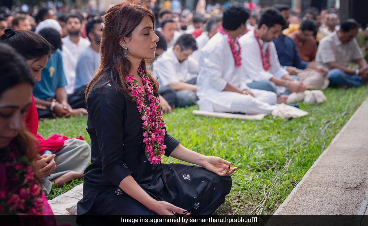 Like Samantha Ruth Prabhu, Rediscover Yourself With Meditation In Coimbatore
