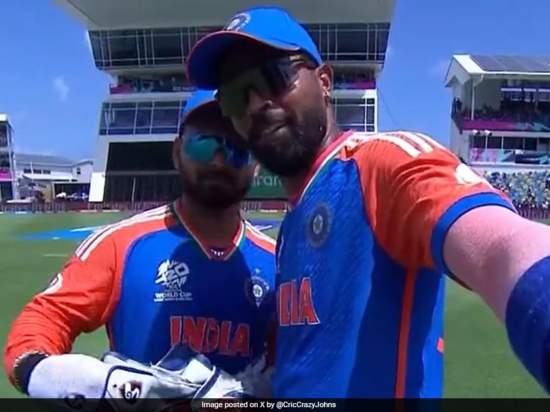 Hardik Pandya, Rishabh Pant Pose For Selfie In Middle Of Afghanistan Innings - Video Goes Viral