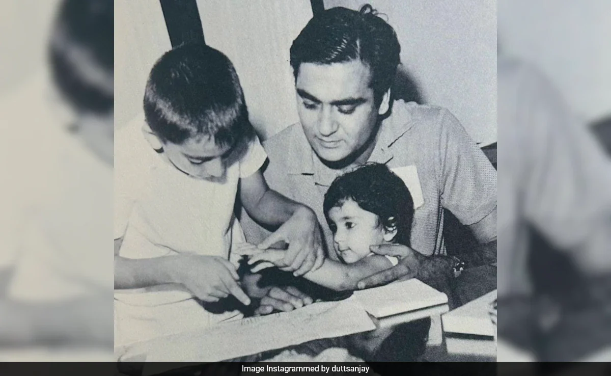 On Dad Sunil Dutt's Birth Anniversary, Sanjay Dutt Posted This Throwback