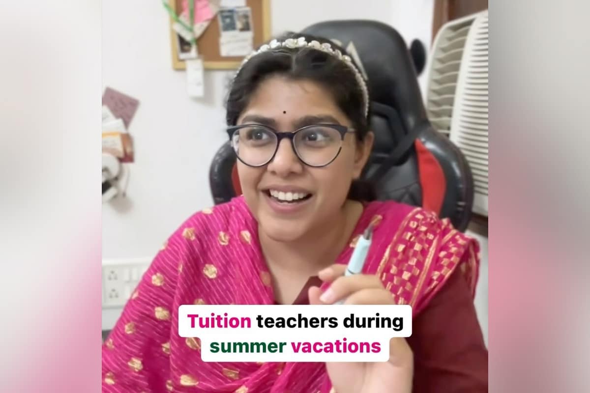 RJ Sukriti's Hilarious Reel About Tuition Teacher During Summer Vacations