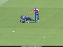 Dramatic Visuals As Rohit Sharma Faces Security Scare At T20 World Cup Warm-Up, US Police Does This Dramatic Visuals As Rohit Sharma Faces Security Scare At T20 World Cup Warm-Up, US Police Does This