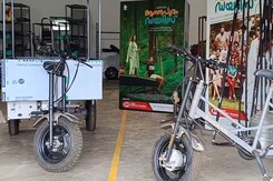 Kochi Engineers' Start-Up Engineers Design 100% Solar Three-Wheelers Kochi Engineers' Start-Up Engineers Design 100% Solar Three-Wheelers