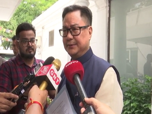 Kiren Rijiju Urges Congress For Consensus On Lok Sabha Speaker Election