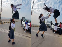 बीच सड़क पर रील बना रही थीं स्कूल की लड़कियां, सहेली के कंधे पर चढ़कर पापा की परी ने किया खतरनाक स्टंट, फिर जो हुआ बीच सड़क पर रील बना रही थीं स्कूल की लड़कियां, सहेली के कंधे पर चढ़कर पापा की परी ने किया खतरनाक स्टंट, फिर जो हुआ