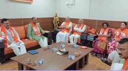 लोकसभा चुनाव के बाद पहली बार जयपुर पहुंचे बीएल संतोष, भाजपा के विस्तारकों के साथ की चर्चा