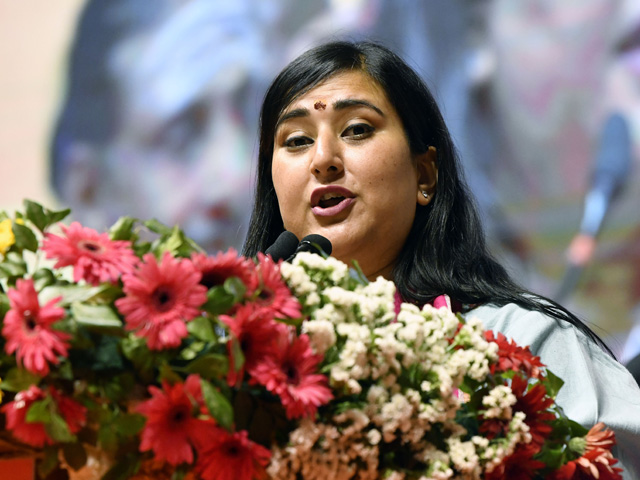 BJP MP Bansuri Swaraj Blames AAP For Delhi Water Crisis