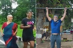 Milind Soman, Wife, Mother On How They Stay Fit, New Book "Keep Moving" Milind Soman, Wife, Mother On How They Stay Fit, New Book "Keep Moving"