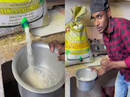 Watch: Man's Genius Hack For Getting Rice From The Bag Leaves Internet Impressed Watch: Man's Genius Hack For Getting Rice From The Bag Leaves Internet Impressed