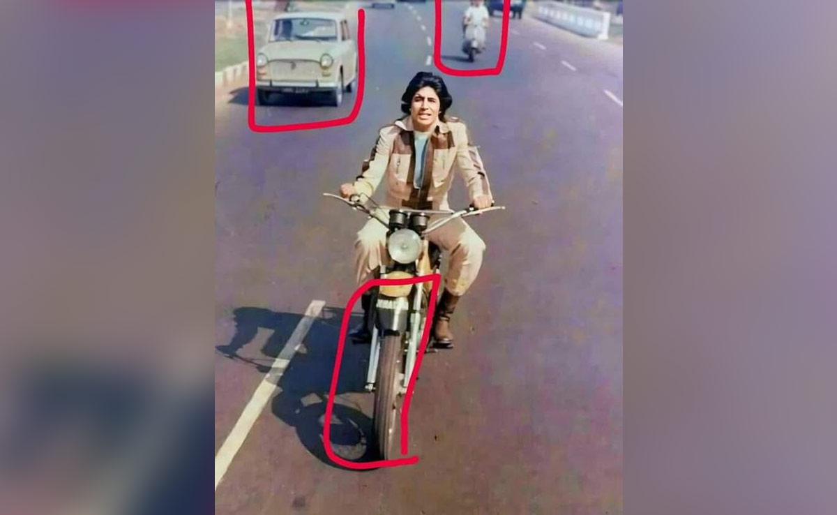 अमिताभ आज पण 'सिकंदर' पण फोटोतले 'ते' 3 जण गायब, जाणून घ्या पद्मिनी, राजदूत, चेतकची कहाणी