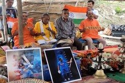 T20 WC Final: Fans Perform Ganga Aarti For Team India's Win vs South Africa T20 WC Final: Fans Perform Ganga Aarti For Team India's Win vs South Africa
