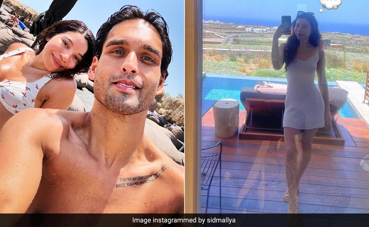 Newlyweds Sidhartha Mallya And His Wife Jasmine Soak Up The Grecian Honeymoon Holiday Sun