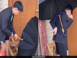 Time To Consider 'Wearable' Umbrellas For Rainy Days: Anand Mahindra Time To Consider 'Wearable' Umbrellas For Rainy Days: Anand Mahindra