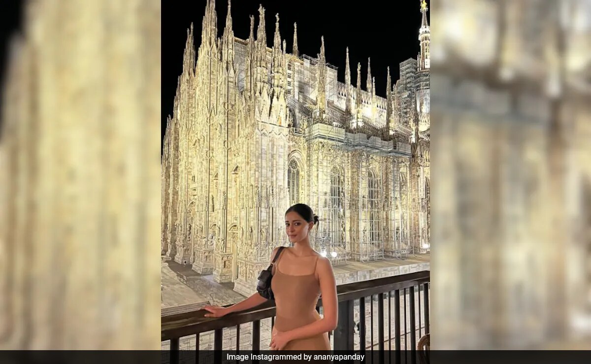 In Pics: Ananya Panday And A Moonlit Milan. What's Not To Like?