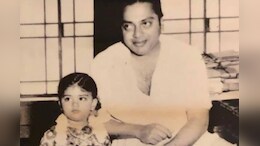 वसुंधरा राजे ने पिता के साथ अपनी बचपन की तस्वीर शेयर की, यूजर बोले-सुंदर तस्वीर