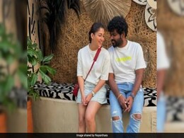 Nayanthara And Vignesh Shivan Twinning And Winning On A Lunch Date Nayanthara And Vignesh Shivan Twinning And Winning On A Lunch Date