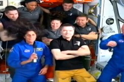 Watch: Indian-Origin Astronaut Sunita Williams Dances On Her Arrival At Space Station Watch: Indian-Origin Astronaut Sunita Williams Dances On Her Arrival At Space Station