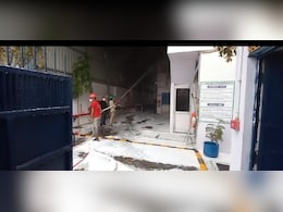 खुशखेड़ा इंड्रस्टियल एरिया की दवा-केमिकल फैक्ट्री में लगी भीषण आग, एक युवक जिंदा जला, 12 लोग झुलसे