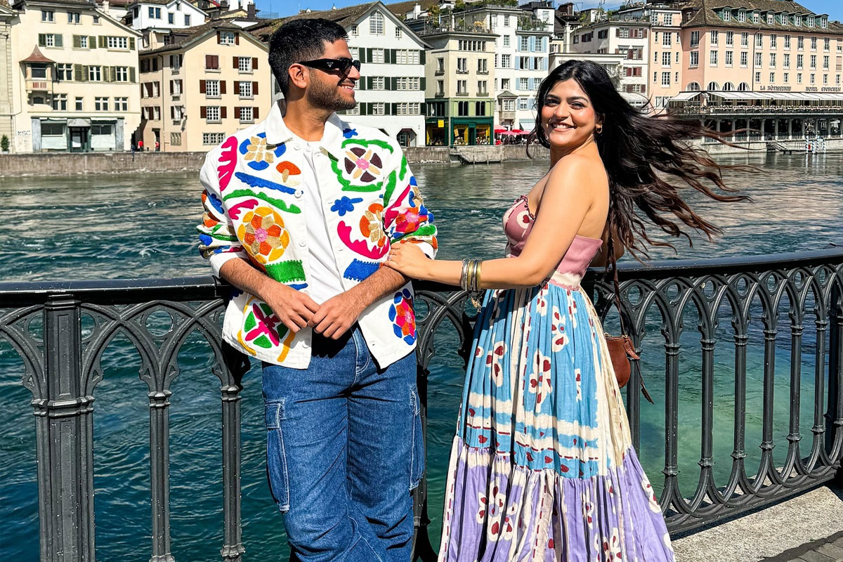 Kritika Khurana and Shivesh Bhatia's Stunning Swiss Adventure Kritika Khurana and Shivesh Bhatia's Stunning Swiss Adventure
