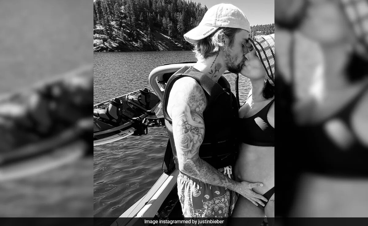 Dad-To-Be Justin Bieber Cradles Wife Hailey Bieber's Baby Bump. See Post