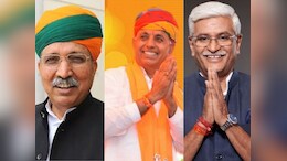शेखावत, भागीरथ चौधरी और अर्जुनराम मेघवाल PM आवास पहुंचे, तीनों को मिल सकता है मंत्री पद