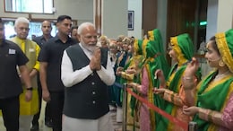 PM Modi Arrives In Srinagar In First Visit To J&K In Third Term