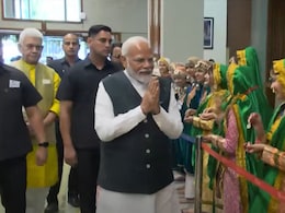PM Modi Arrives In Srinagar In First Visit To J&K In Third Term PM Modi Arrives In Srinagar In First Visit To J&K In Third Term